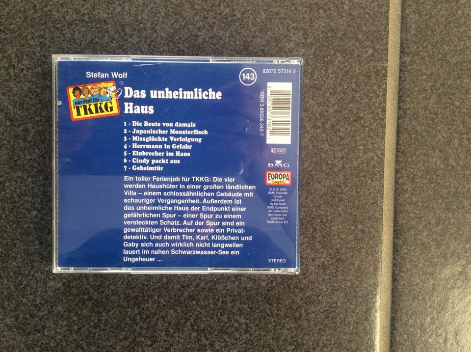 TKKG CD Nr.143, Das unheimliche Haus in Würselen