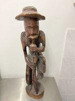 Handgefertigte Holzfigur aus Haiti Rheinland-Pfalz - Hatzenport Vorschau