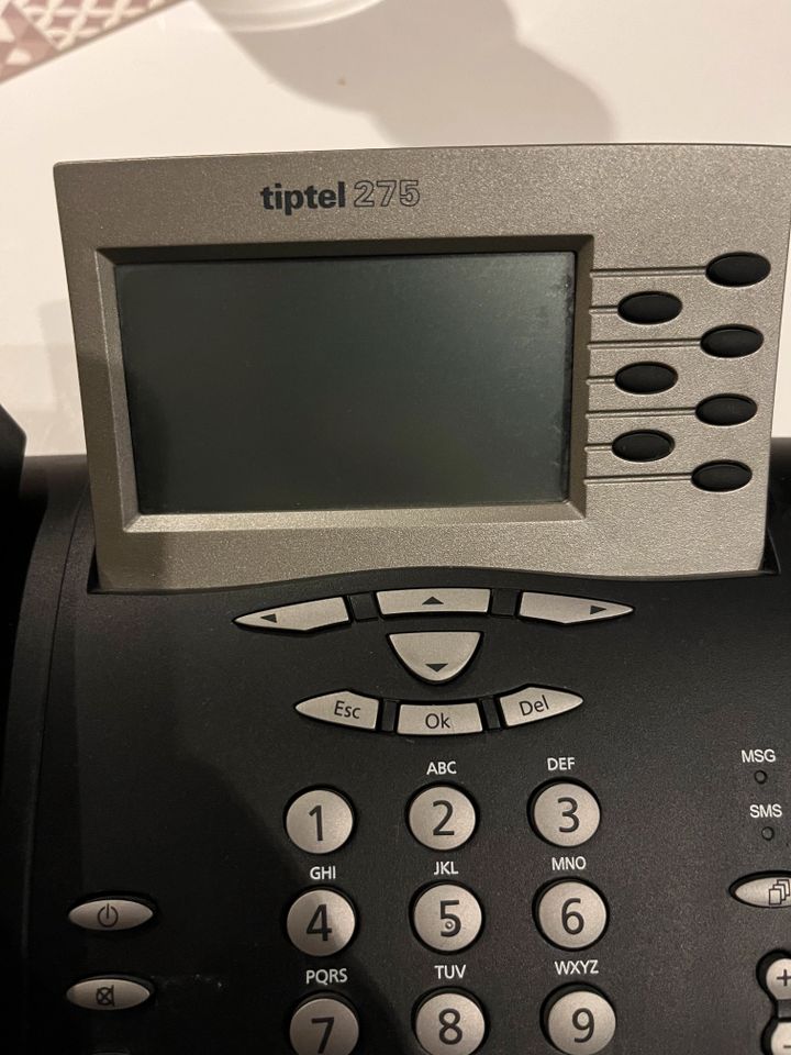 tiptel 275 Analoges Premium-Telefon mit Anrufbeantworter USB in Simmerath