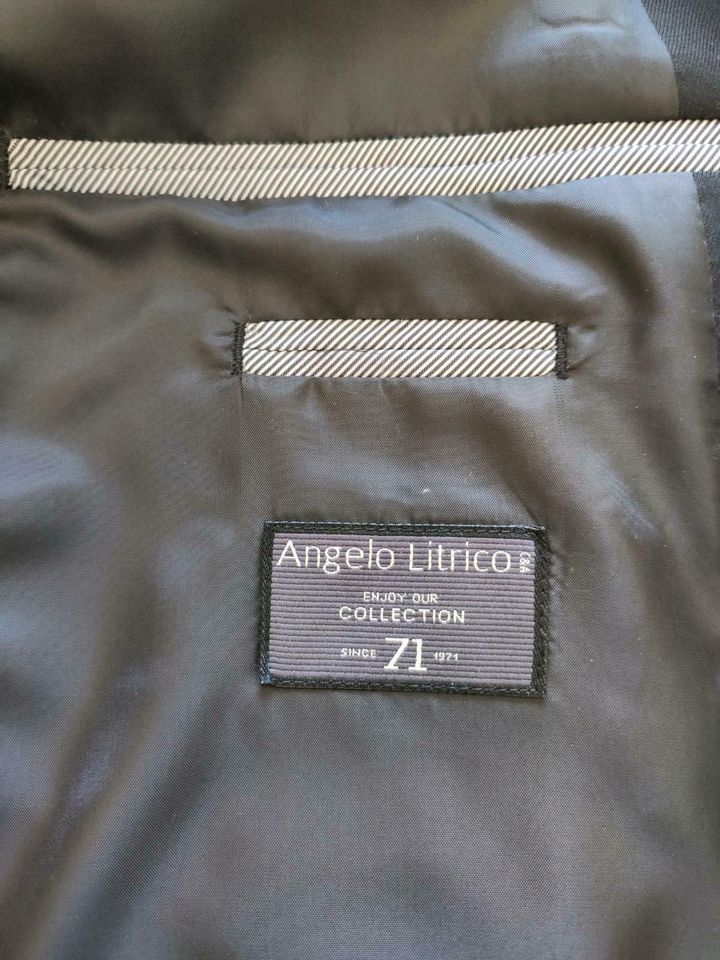 Anzug, Herren, Gr. 50, Angelo Litrico, neu in Oberschwarzach