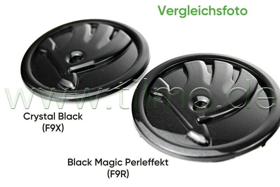 NEW SKODA Emblem Logo BLACK F9R - original - OCTAVIA 4  / 74€* in Würzburg