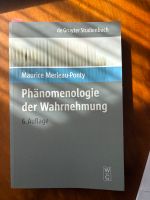 Phänomenologie der Wahrnehmung Berlin - Steglitz Vorschau