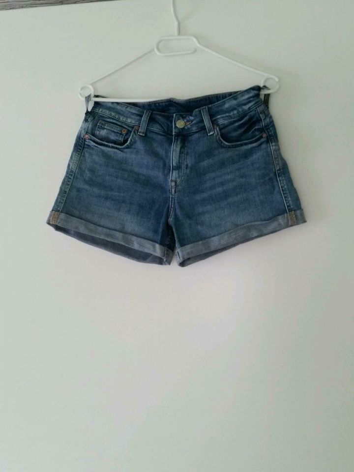 Jeans Hose Gr.34   Relax Shorts Mädchen  denim blau in Rosenberg