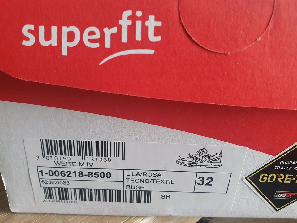 Schuhe Superfit Boa Verschluss Größe 32 in Gudow