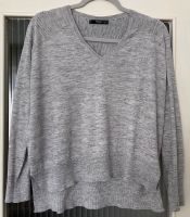 Mango Feinstrick-Pullover/Pulli, grau, S/36, oversized Berlin - Tempelhof Vorschau