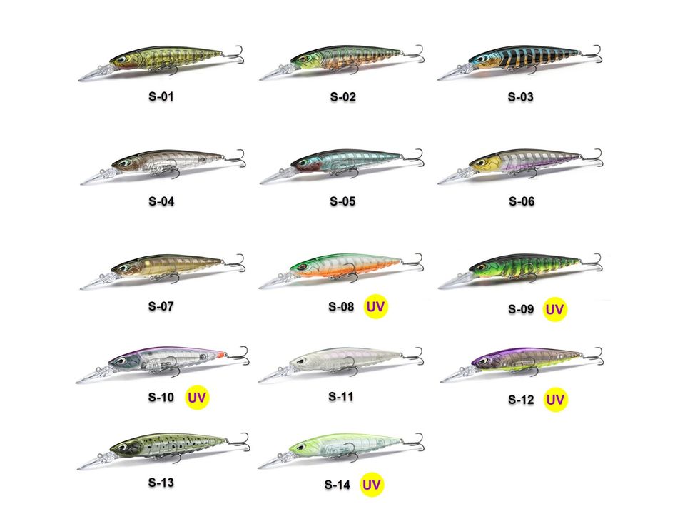 NAYS MD MX 80 MR - 80 mm Twitchbait für Barsch & Zander in Bremen