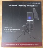 Kondensor Streaming Mikrofon Mikrophon Mikro Gaming Podcasts Bayern - Neufahrn Vorschau