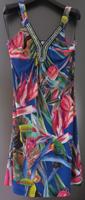 Bodyflirt Boutique Stretchkleid Urlaubskleid blau bunt 38 - 40 Hessen - Dreieich Vorschau
