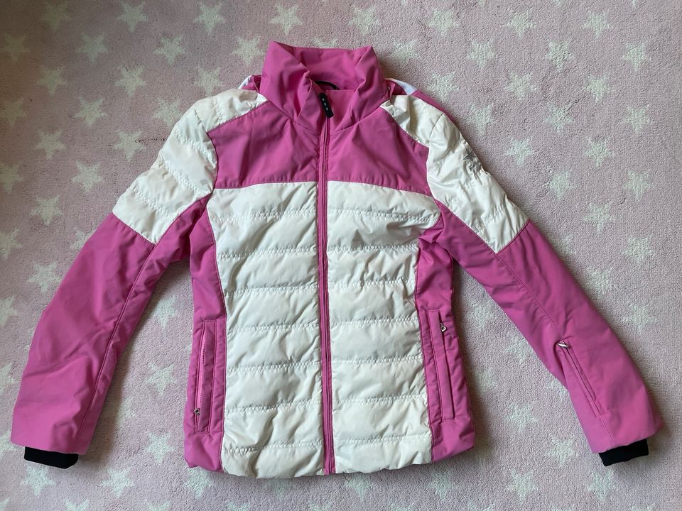 Bogner - Skianzug, Skijacke und Skihose, pink weiß, XL in München