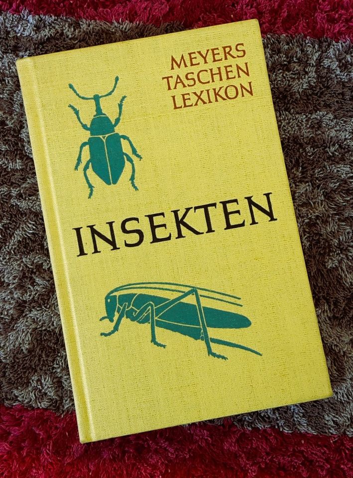 Mayers Taschenlexikon Insekten VEB Bibliographisches Institut in Jena