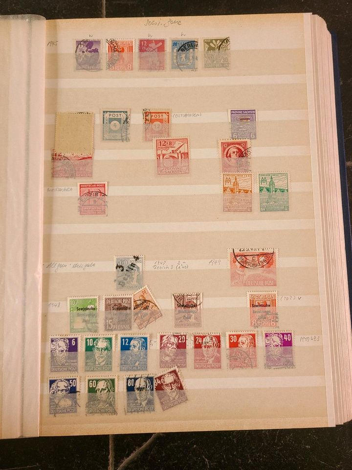 Briefmarkensammlung in Pforzheim
