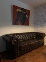 Chesterfield Sofa 3-sitzer echtes Büffelleder Mülheim - Köln Flittard Vorschau