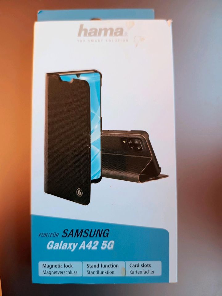 Samsung Galaxy A42 5G booklet in Mönchengladbach