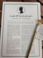 Primark X Bridgerton Notizbuch Society Paper Lady Whistledown Herzogtum Lauenburg - Geesthacht Vorschau