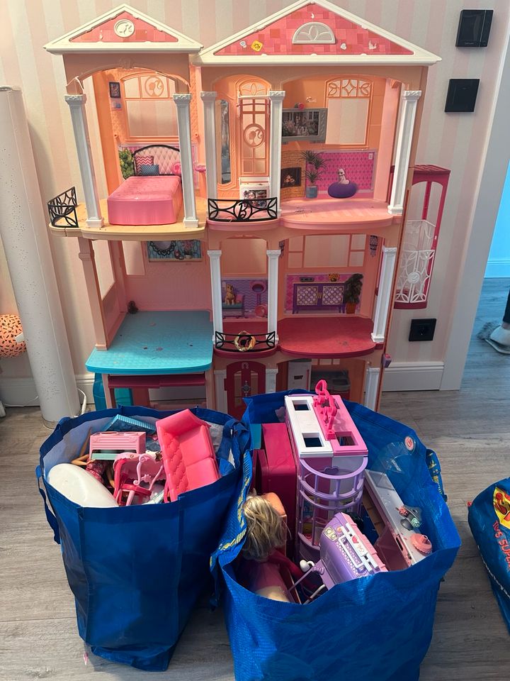 Barbie set, traumvilla, Haus in Todesfelde