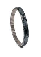 Armband Banded Bracelet, Half Moon Wave, 6mm, Gr. M Hessen - Einhausen Vorschau
