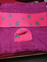 Mütze und Schal in pink mit Sternen Niedersachsen - Stuhr Vorschau