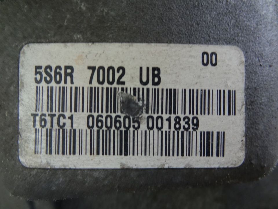 Getriebe Schaltgetriebe Ford Fiesta V Fusion 1.6 16V * 5S6R7002UB in Andernach