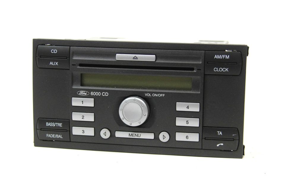 Ford Autoradio Single CD 6000 + CODE Focus II S-Max Fiesta Galaxy in Dresden