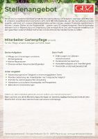 Mitarbeiter für die Gartenpflege (m/w/d) - 520 € Basis Niedersachsen - Papenburg Vorschau