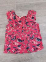 H&M Bluse pink Schmetterlinge 122 Bayern - Kolitzheim Vorschau