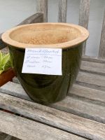 Pflanztopf Keramik dunkelbraun Höhe 23cm Kr. München - Taufkirchen Vorschau