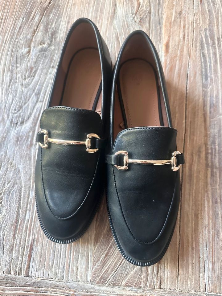 H&M Loafer Mokkasin Ballerina schwarz Gr. 38 - Neu in Hamburg