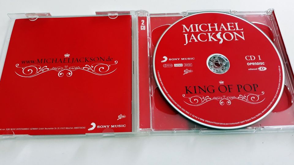 Michael Jackson - King Of Pop - 2 CD in Kall