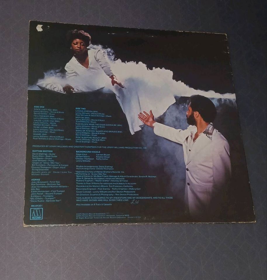 LP 1975: Lenny Williams - Rise Sleeping Beauty (M6-843S1) in Lörrach