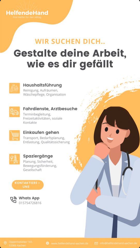 Minijob Betreuungsdienst in Aachen