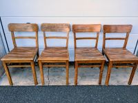 Alte Frankfurter Stühle, 4 Stück, alte Holzstühle, Küchenstühle Dortmund - Hörde Vorschau