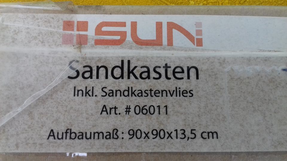 Sandkasten  neu und OVP mit Bodenflies in Winhöring