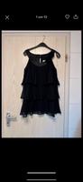 Swing Retro Top sehr kurzes Kleid schwarz Rüschchen Blumen M L Bayern - Würzburg Vorschau