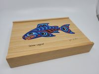 Joe Wilson Salmon Legend Box Deckeldose aus Holz Design Nordfriesland - Hattstedt Vorschau