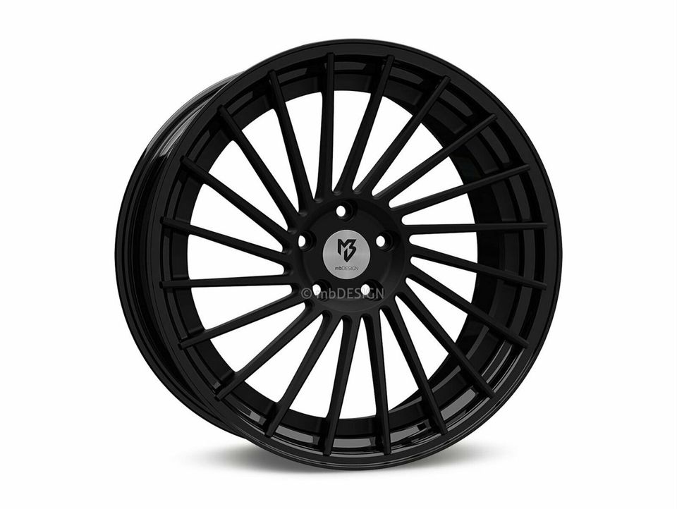 4xNEUE MB Design VR3.2 Felgen 19Zoll 5x112 8,5x19 ET45 VW/Audi in Krostitz