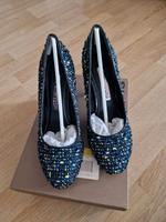 Tamaris Pumps,  blau/ mix, 38 Sachsen - Coswig Vorschau