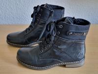 Rieker Winterstiefelette schwarz mit Zierkette - Größe 38 Brandenburg - Glienicke/Nordbahn Vorschau