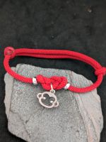 Armband für Kinder rot mit Äffchen Affe Anhänger Baden-Württemberg - Geisingen Vorschau