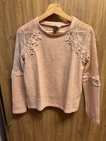 Pullover mit Spitzendetails Hessen - Hosenfeld Vorschau