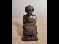 Bronze Figur Skulptur „Gudea von Lagasch“ Repro antikes Asien Baden-Württemberg - Ahorn Vorschau