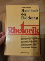 Buch Roman Hofmeister Handbuch der Redekunst Rhetorik 1990 Sachsen-Anhalt - Halle Vorschau