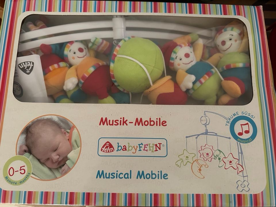 Baby Fehn Mobile mit Musik, Kasperle in Brück