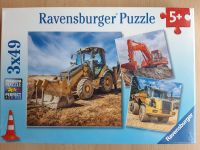 Ravensburger Puzzle "BAUFAHRZEUGE " 3x49 -NEU Baden-Württemberg - Daisendorf Vorschau
