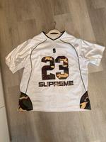 Supreme Football Jersey Gr. L/Xl Camo/Weiß Düsseldorf - Oberbilk Vorschau