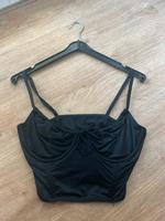 Schwarzes Satin Corsettop von Hollister Größe S Rheinland-Pfalz - Ludwigshafen Vorschau
