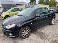 Peugeot 206cc Schwarz | Schlachtfest Teile Türe Motorhaube Felgen Baden-Württemberg - Backnang Vorschau