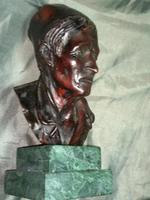Edle Bronze Büste Signiert Schwer Metall Mann Statue Bayern - Würzburg Vorschau