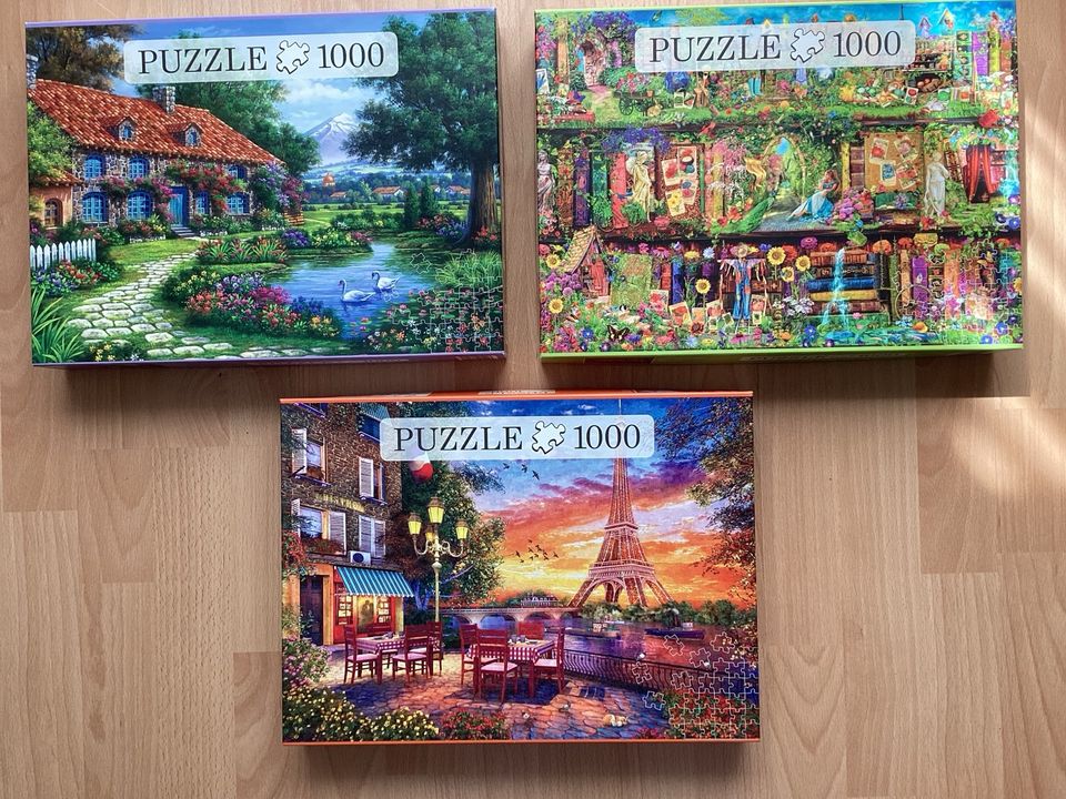 Puzzle 1000 Teile romantische Motive in Hohenwarsleben