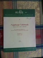 Bläserquintett Augsburger Tafelmusik 101 Otto Ulf Partitur neu Bayern - Puchheim Vorschau