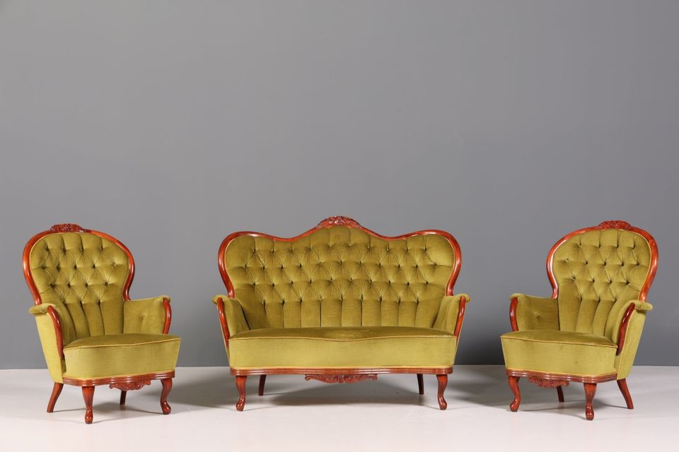 Wunderschönes Sofa im Louis Philippe Stil 60s Jahre Canapè Barock Stil Couch Artikel-Nr.: B845 in Berlin